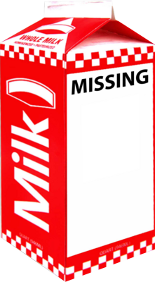 5 Best Images of Milk Carton Missing Generator - Missing Milk ...