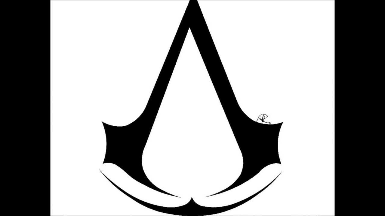 How to Draw The Assassin's Creed Symbol - YouTube