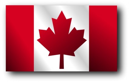 Bandera De Canadá-Vector Clip Art-vector Libre Descarga Gratuita