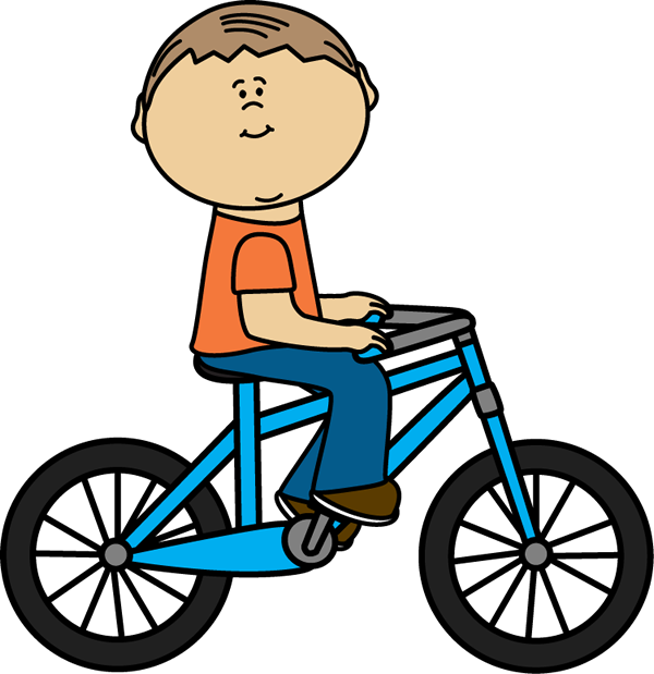 clipart bike riding - photo #1