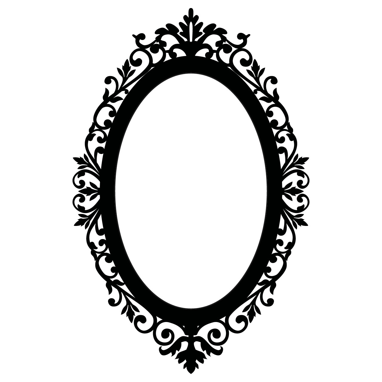 Oval Picture Frame Clip Art - Free Clipart Images
