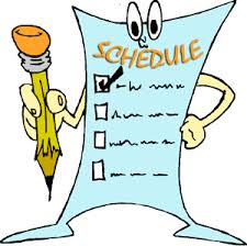 Daily Schedule Clipart - Free Clipart Images