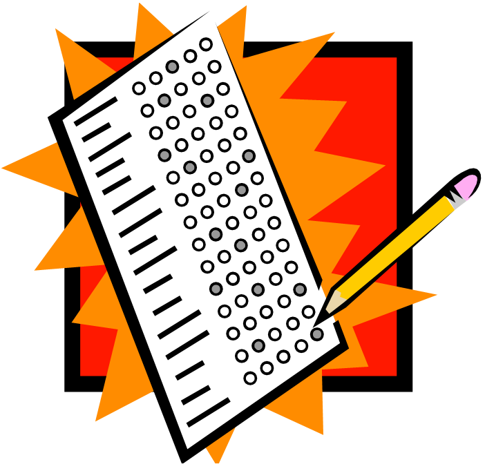 Student Taking A Test Clipart - Free Clipart Images