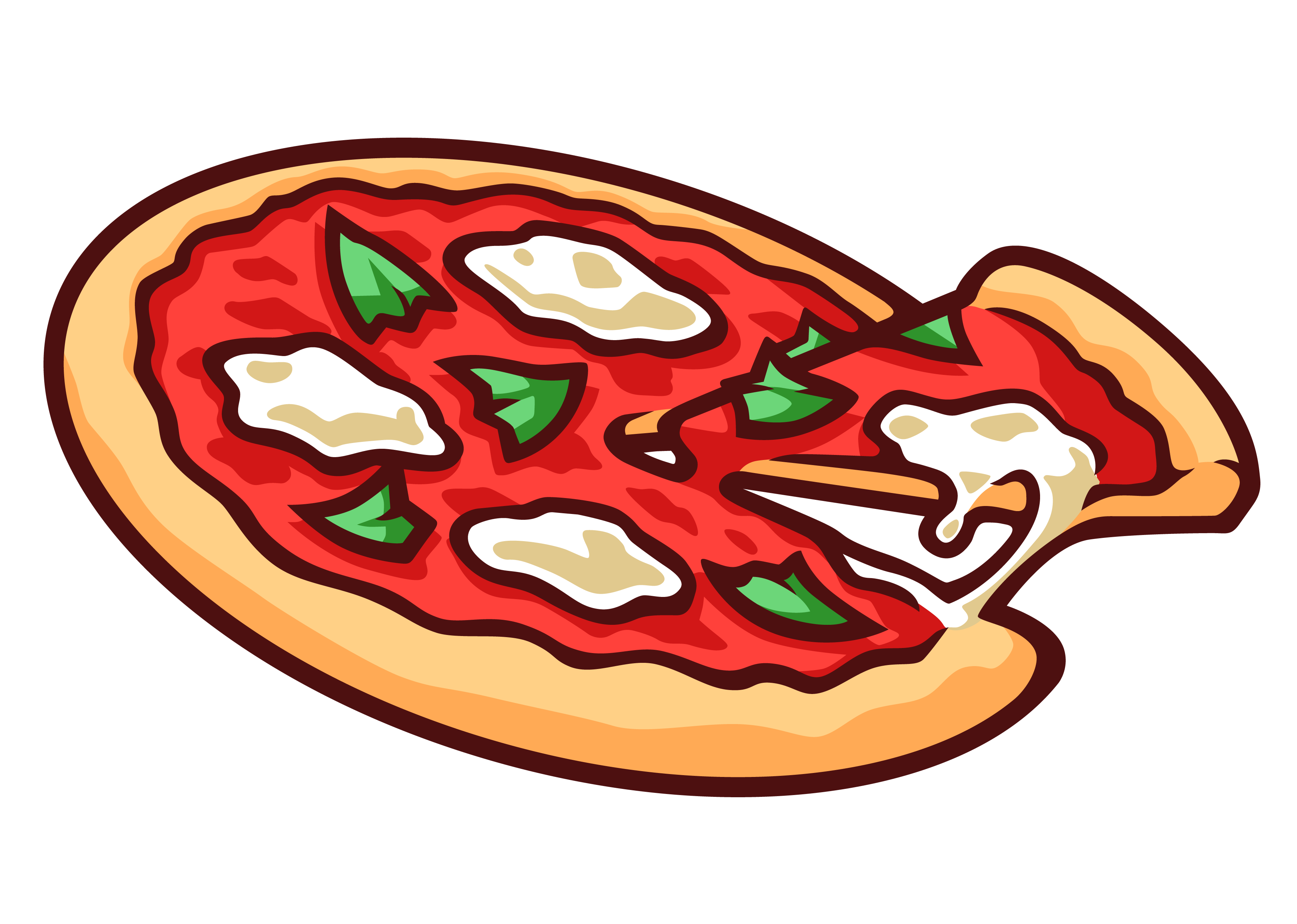 clip art vector pizza - photo #6