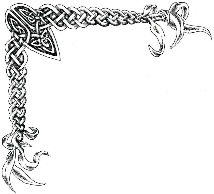 Celtic Page Border Clipart - Free to use Clip Art Resource