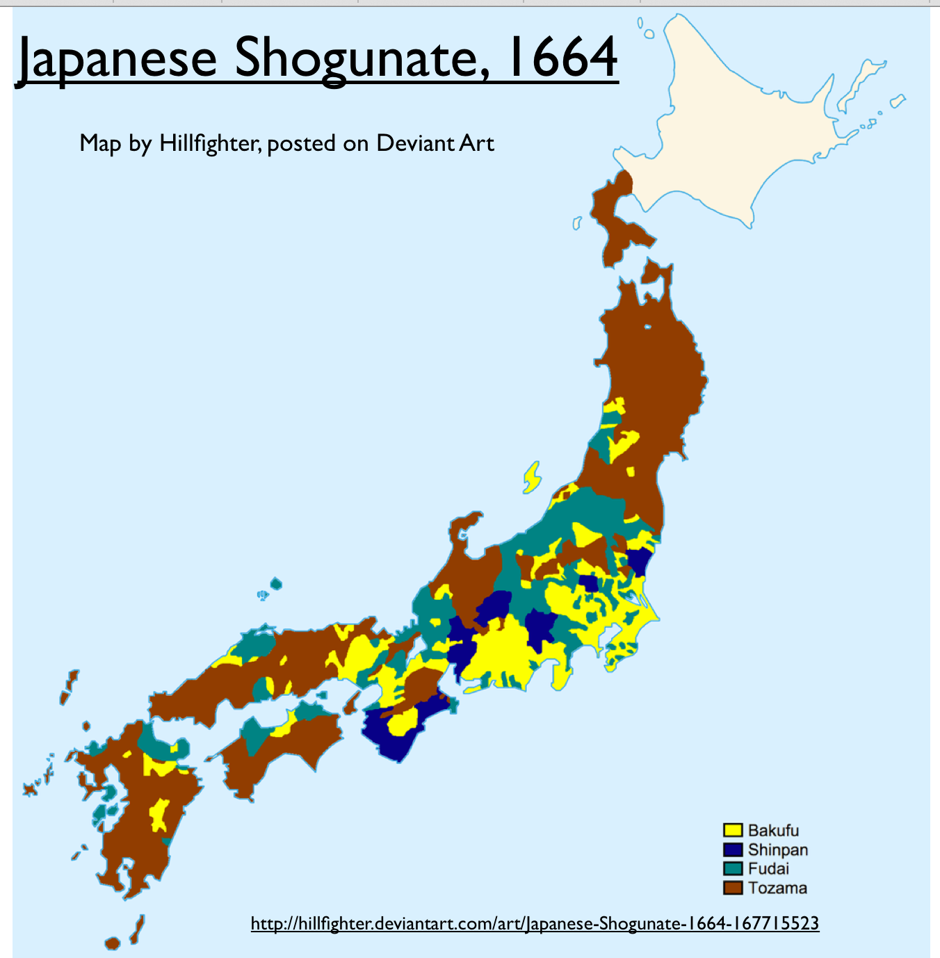 Mapping Early Modern Japan as a Multi-State System | GeoCurrents