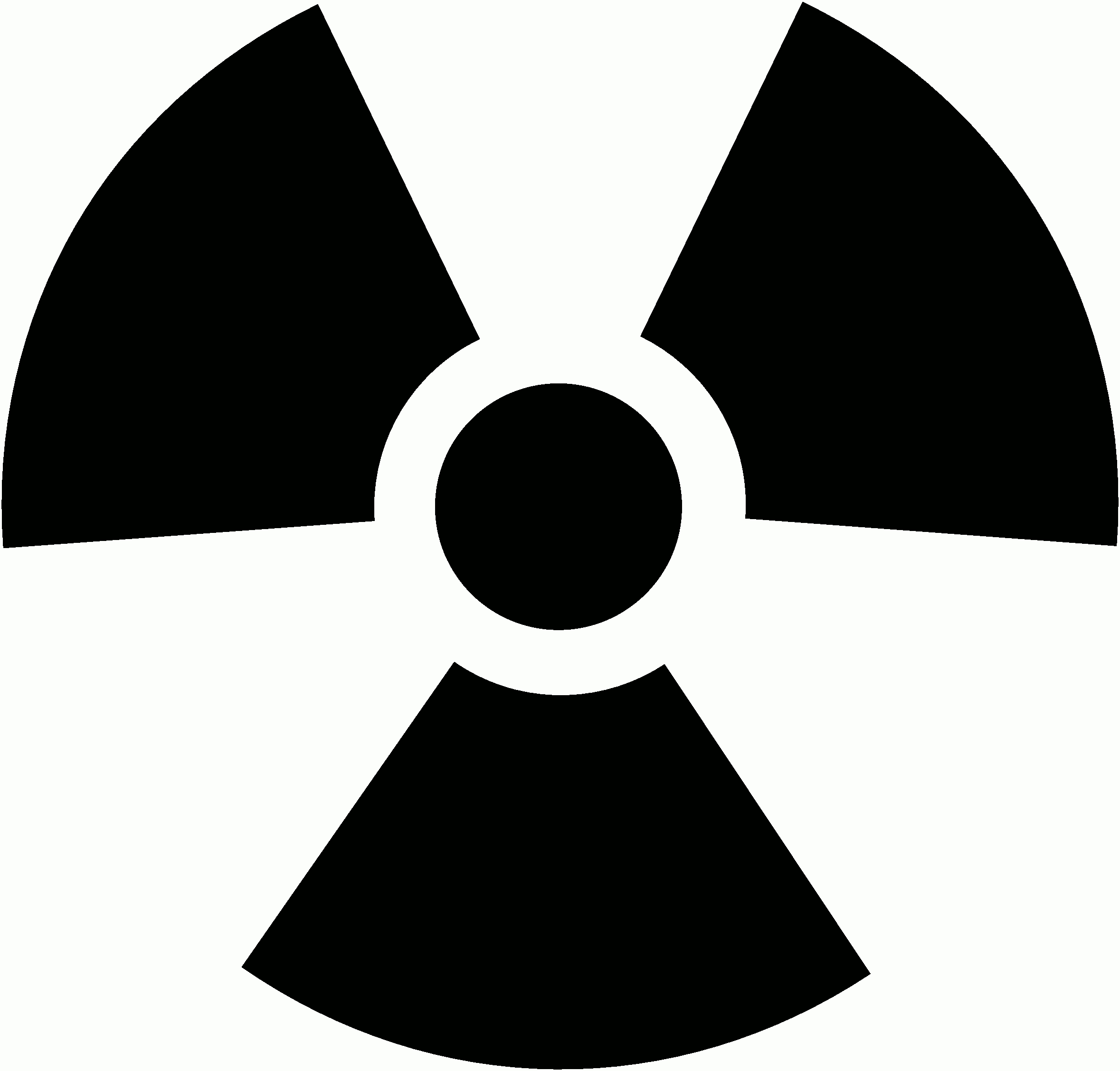 Nuclear Symbol Monochrome - ClipArt Best