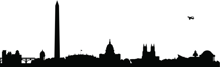 Featured image of post Vector Washington Dc Skyline Silhouette Washington dc skyline city icon vector art design