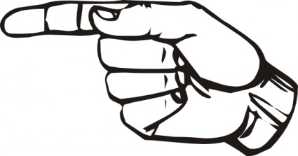 Sign Language G clip art Vector clip art - Free vector for free ...
