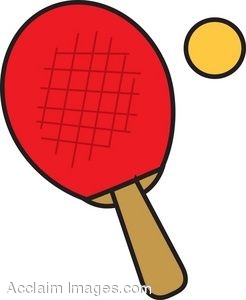 Ping Pong Tournament Clipart