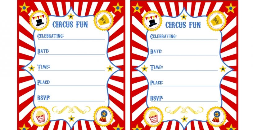 3 Perfect Printable Kids Birthday Party Invitations ...