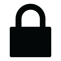 Closed, padlock icon | Icon search engine