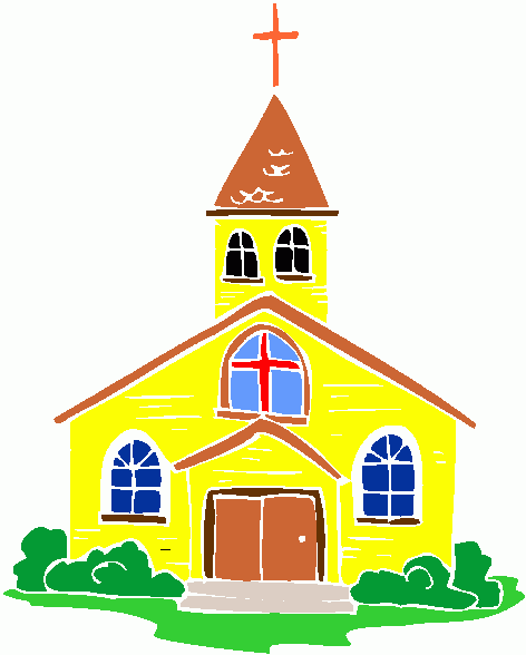 Church Building Clipart - Tumundografico