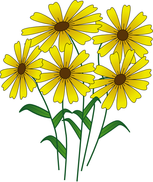 free clipart of fall flowers - photo #6