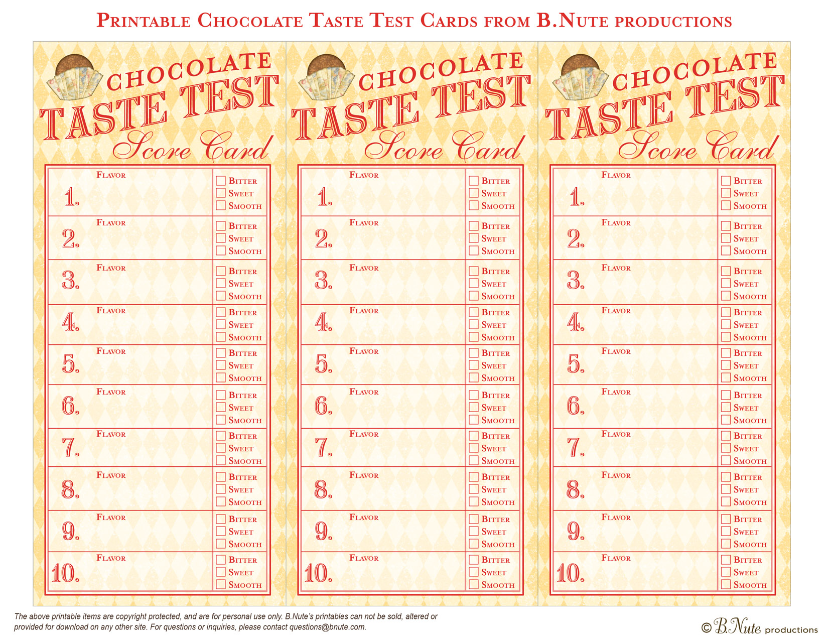 bnute productions: Chocolate Party Game: Chocolate Taste Test with ...