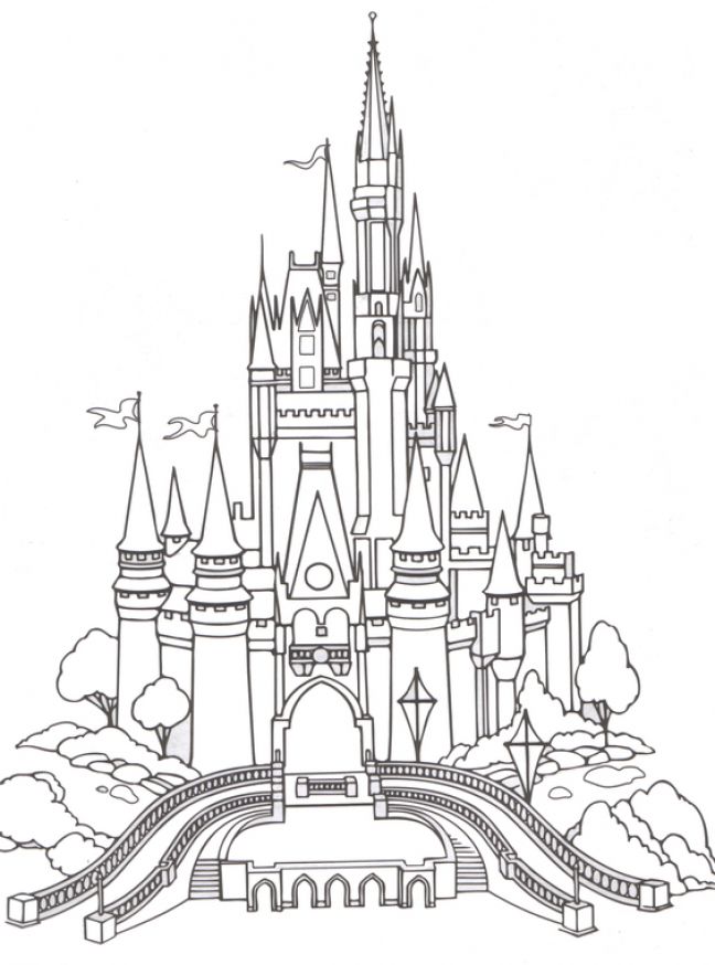 disney castle logo vector