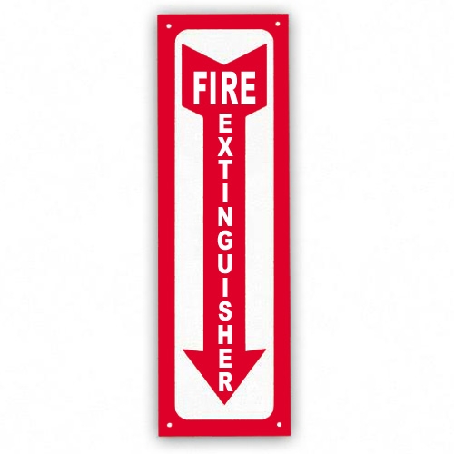 Fire Extinguisher Sign 2 Metal