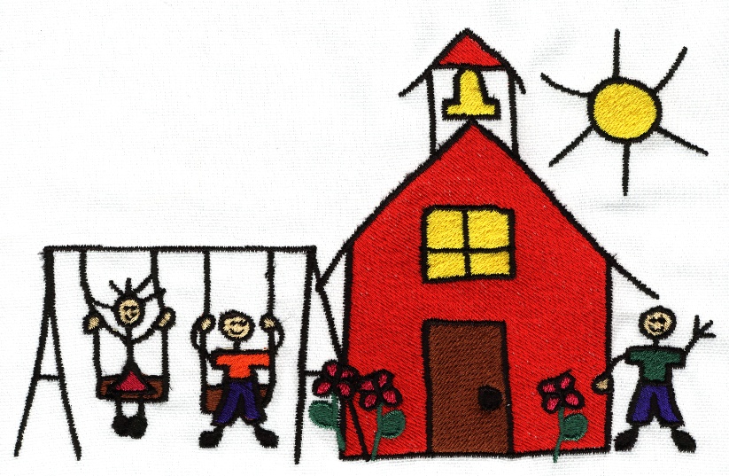 free clip art of a school house - photo #15