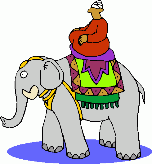 indian elephant clipart free - photo #5