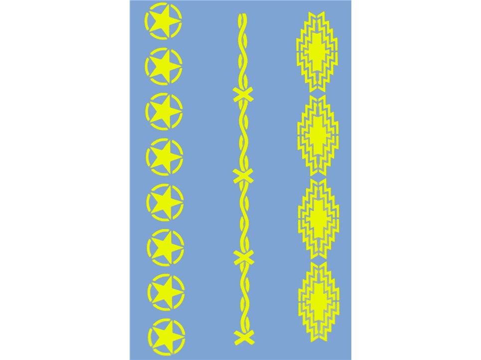 ShowOffs Southwest Mini Border Decorative Stencils Shop Hobby Lobby