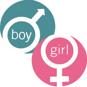 boy and girl signs