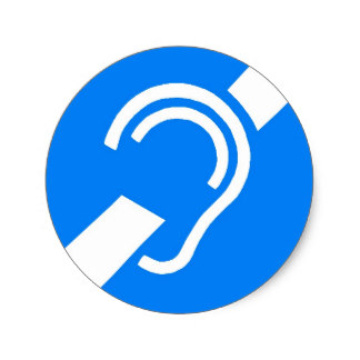 Deaf Stickers | Zazzle