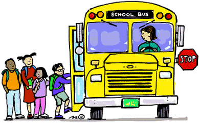 School bus safety clipart