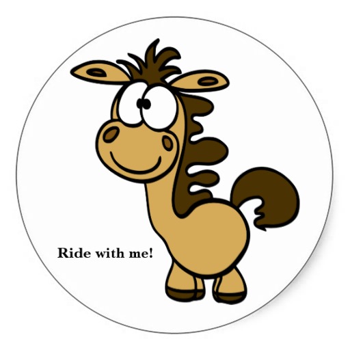 Funny Horse Clipart