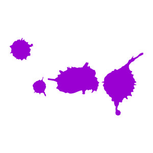 Purple Paint Splats - Polyvore