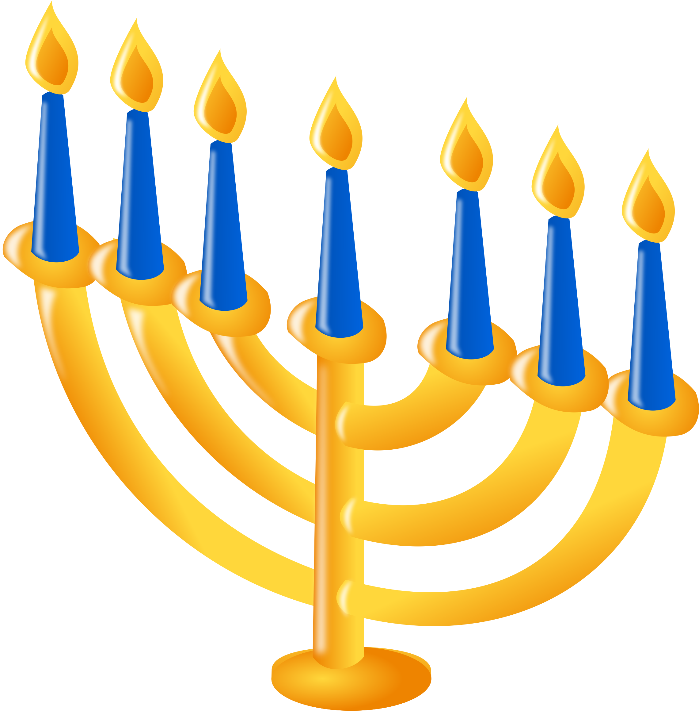 Christmas hanukkah kwanzaa clipart