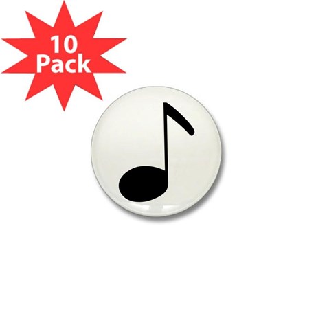 Picture suggestion for Quaver Symbol Music Note Mini Button
