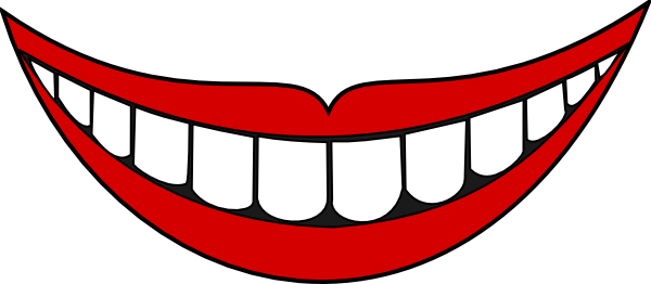 Image of Cartoon Smiley Mouth #5962, Smile Mouth Teeth Clip Art At ...