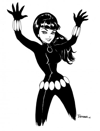 Cartoon Girls: Black Widow, Black Canary and Harley Quinn | A ...