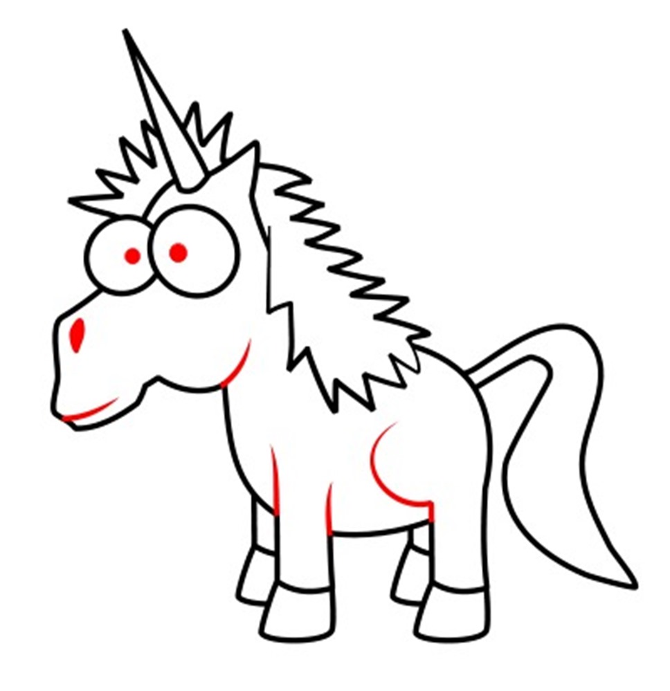 Unicorn Drawing | Best Images Collections HD For Gadget windows ...