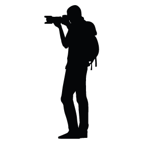 Photographer Silhouette | Silhouette of Photographer