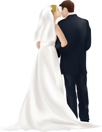 Free clipart married couples