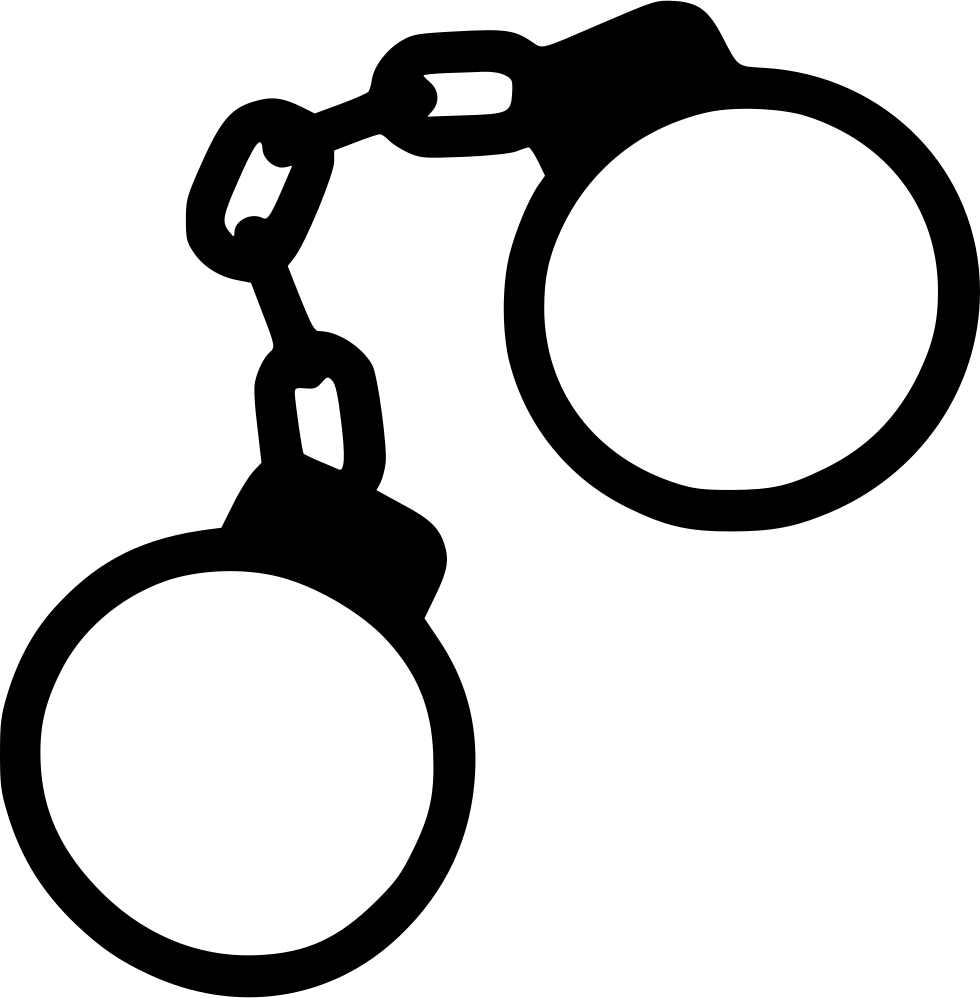 Handcuffs Svg Png Icon Free Download (#558855) - OnlineWebFonts.COM