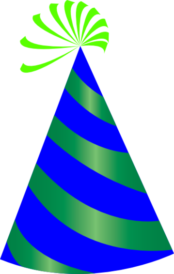 Birthday Party Hat Clipart - Free to use Clip Art Resource