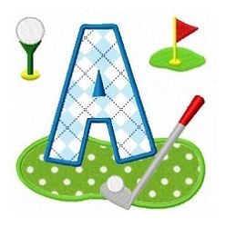 1000+ images about Golf - Machine Embroidery | 4x4 ...
