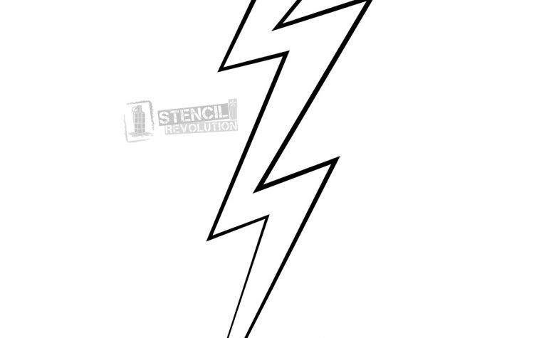 Lightning Bolt Stencil ClipArt Best Lightning Bolt Stencil ClipArt Best