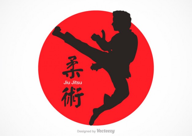 Martial arts logo design template PSD file | Free Download