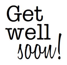 Get well, Pain d'epices and Get well soon