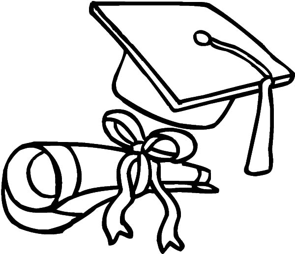 Graduation Coloring Pages #24253