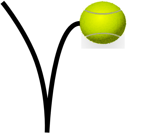 Free Tennis Ball Clipart Image - 11054, Gallery Tennis Ball ...