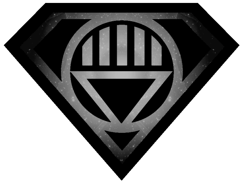 Superman Black Lantern Shield by KalEl7