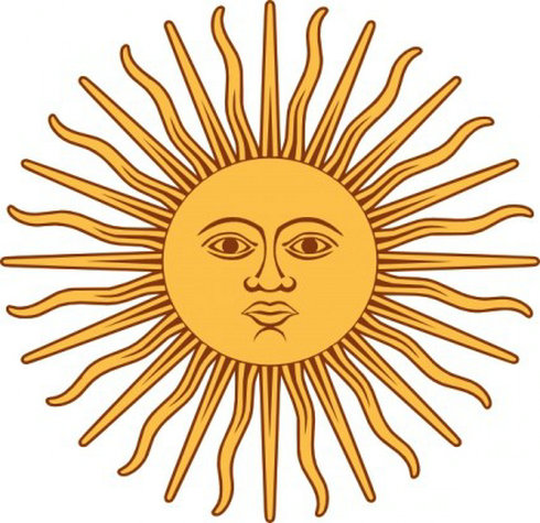 May Sun From Argentina Flag Clip Art | Free Vector Download ...