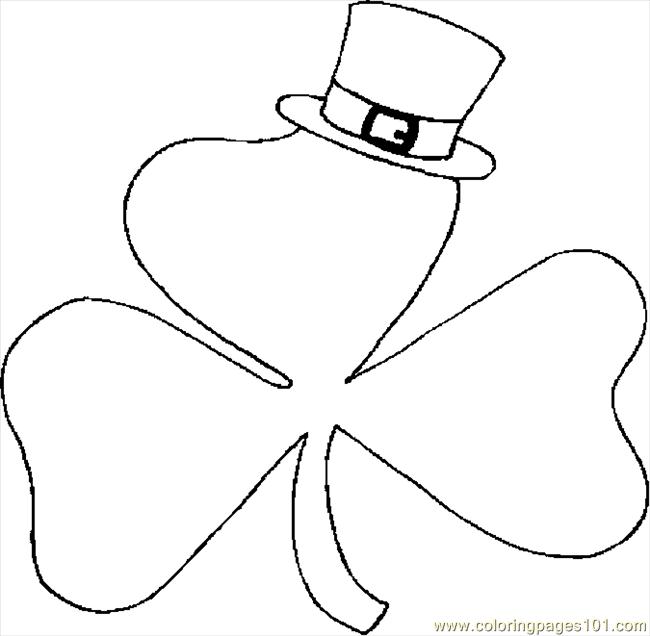 Coloring Pages Shamrock 16 (Holidays > St. Patrick's Day) - free ...