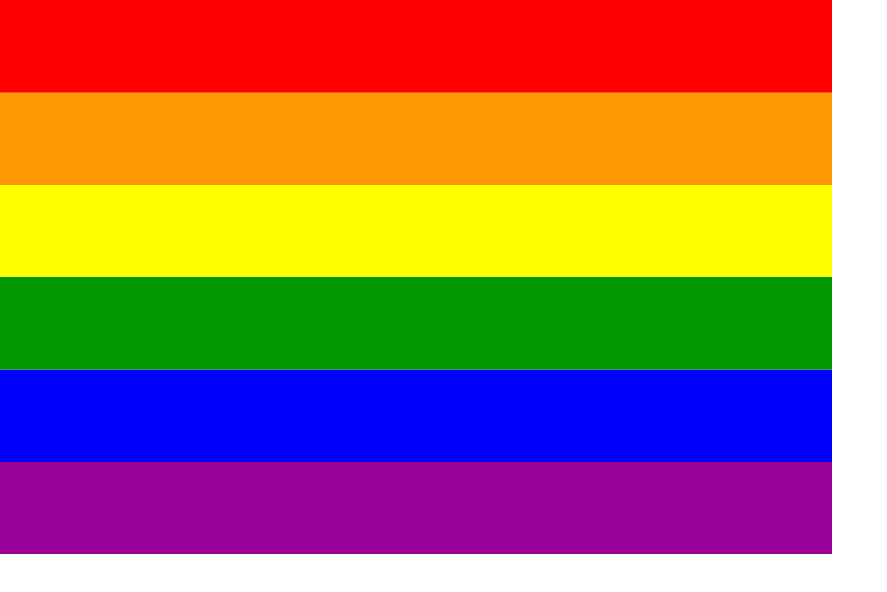 please show the colors of the gay flag