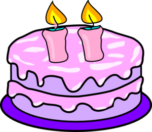 Clipart Birthday Cake With Candles - ClipArt Best