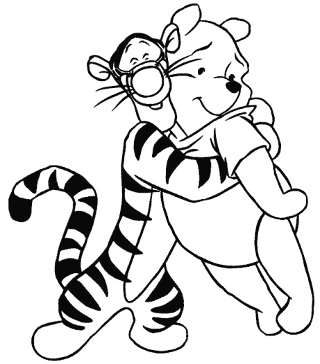 Winnie The Pooh coloring pages | Super Coloring